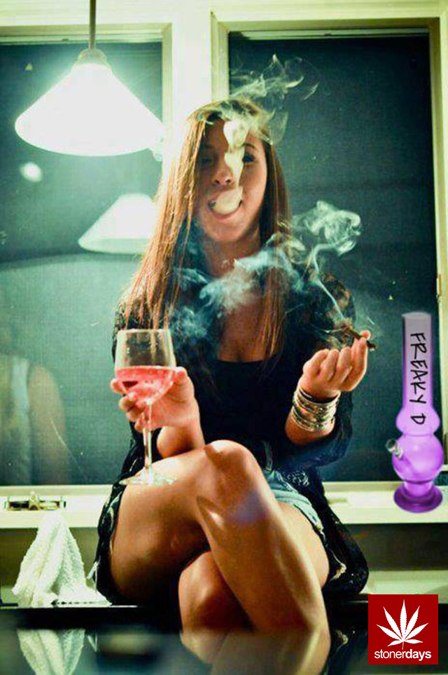Girl Smoking While Having Sex