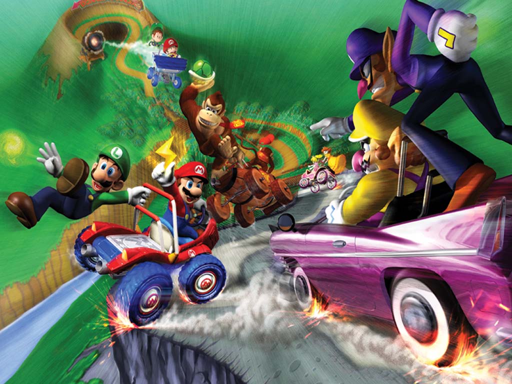 mario kart wii wallpaper