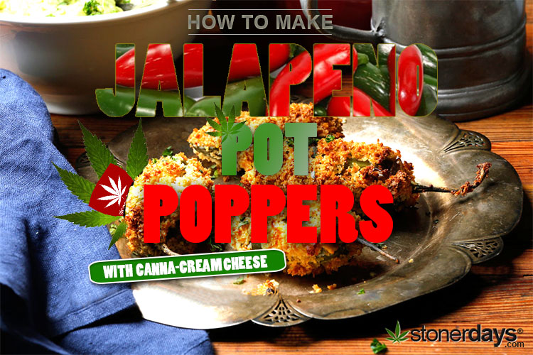 Cheese Stuffed Marijuana Jalapeño Poppers Recipe