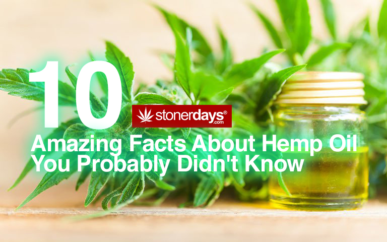 Amazing Facts About Hemp Oil You Probably Didn't Know
