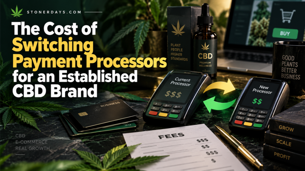The Cost of Switching Payment Processors for an Established CBD Brand