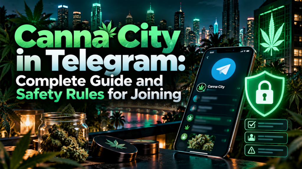 Canna City in Telegram: Complete Guide and Safety Rules for Joining